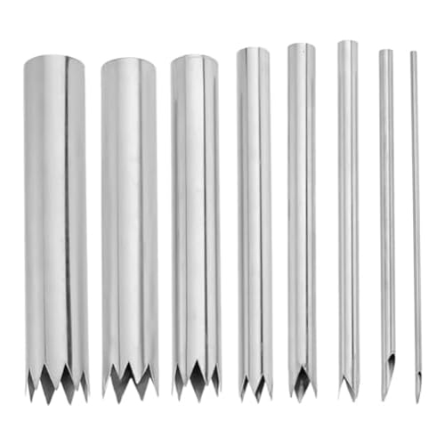 Glayent 8-Teiliges Tonlochschneider Töpferei Skulptur Werkzeug Keramik Werkzeug Metall für Töpferei Keramik Ton Lochstanze für Töpferei Skulptur Set Glayent 8-Teiliges Tonlochschneider Töpferei Skulptur Werkzeug Keramik Werkzeug Metall für Töpferei Keramik Ton Lochstanze für Töpferei Skulptur Set von Glayent