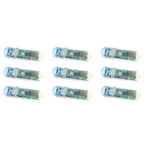 Glayent 9 Stück V3 BTC Miner Leise Miner-Maschine USB-Mining-Maschine LV03 74KH/S Mini-Asic-Mining-Home-Miner-Maschine Glayent 9 Stück V3 BTC Miner Leise Miner-Maschine USB-Mining-Maschine LV03 74KH/S Mini-Asic-Mining-Home-Miner-Maschine von Glayent