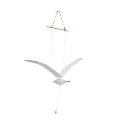 Glayent Fliegende Möwen zum Aufhängen, Flügel, Fliegende Möwe, Deckenanhänger, Einzigartige Heim- und Nautische Wanddekoration, Langlebig, Einfach zu Verwenden, Glayent Fliegende Möwen zum Aufhängen, Flügel, Fliegende Möwe, Deckenanhänger, Einzigartige Heim- und Nautische Wanddekoration, Langlebig, Einfach zu Verwenden, von Glayent