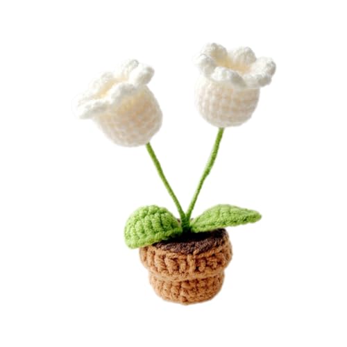 Glayent Handgestrickte Künstliche Pflanzen, Fertig Gewebte Geschenk-Tischdekoration, 1 Stück H Glayent Handgestrickte Künstliche Pflanzen, Fertig Gewebte Geschenk-Tischdekoration, 1 Stück H von Glayent