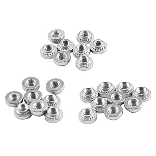 Glayent M3 Edelstahl selbst Falzen Nietmutter Befestiger 25 Stuecke Glayent M3 Edelstahl selbst Falzen Nietmutter Befestiger 25 Stuecke von Glayent