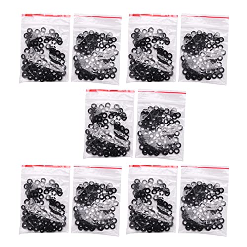 Glayent M3 x 6 mm x 1 mm Nylon Flache Isolierscheiben Dichtungen Abstandhalter Schwarz 1000 Stuecke Glayent M3 x 6 mm x 1 mm Nylon Flache Isolierscheiben Dichtungen Abstandhalter Schwarz 1000 Stuecke von Glayent