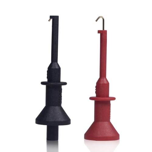 Glayent Prüfhaken-Clips Universal-Digitalmultimeter-Prüfhaken Multimeter-Verlängerungshaken 4 mm Glayent Prüfhaken-Clips Universal-Digitalmultimeter-Prüfhaken Multimeter-Verlängerungshaken 4 mm von Glayent