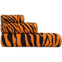 Tiger Handtuch Set, Badetuch, Kopftuch, Gesichtstuch %100 Baumwolle von GleamAtelier