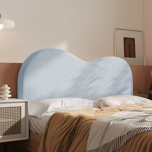Gleedipre Individualisierbar Kopfteil Kissen Hautfreundliches Kurzvlies Abnehmbarer Reißverschluss Weiche Kissen Antikollision Wolkenform Weiche Rückenlehne(Hellblau,100 x 65 cm/39,4 x 25,6 Zoll/Ohne Gleedipre Individualisierbar Kopfteil Kissen Hautfreundliches Kurzvlies Abnehmbarer Reißverschluss Weiche Kissen Antikollision Wolkenform Weiche Rückenlehne(Hellblau,100 x 65 cm/39,4 x 25,6 Zoll/Ohne von Gleedipre