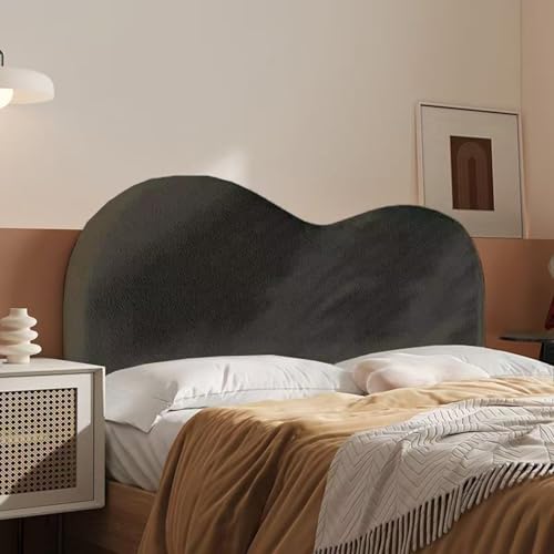 Gleedipre Individualisierbar Kopfteil Kissen Hautfreundliches Kurzvlies Abnehmbarer Reißverschluss Weiche Kissen Antikollision Wolkenform Weiche Rückenlehne(Schwarz,160 x 65 cm/63 x 25,6 Zoll/Ohne Kop Gleedipre Individualisierbar Kopfteil Kissen Hautfreundliches Kurzvlies Abnehmbarer Reißverschluss Weiche Kissen Antikollision Wolkenform Weiche Rückenlehne(Schwarz,160 x 65 cm/63 x 25,6 Zoll/Ohne Kop von Gleedipre