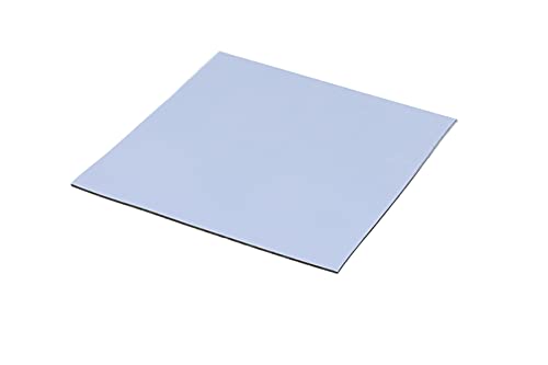 GleitGut Teflon Zuschnitt selbstklebend 100 x 100 mm - gestanzt - Teflongleiter für Elektrogeräte & Co. - nur 1,5 mm stark - PTFE-Platte von GleitGut