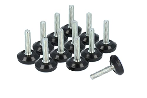 GLEITGUT 12 x Teflongleiter Mit Gewinde M6 Gleitfläche 22 mm Möbelgleiter PTFE Stuhlgleiter Möbelfuß Stellschrauben GLEITGUT 12 x Teflongleiter Mit Gewinde M6 Gleitfläche 22 mm Möbelgleiter PTFE Stuhlgleiter Möbelfuß Stellschrauben von GleitGut