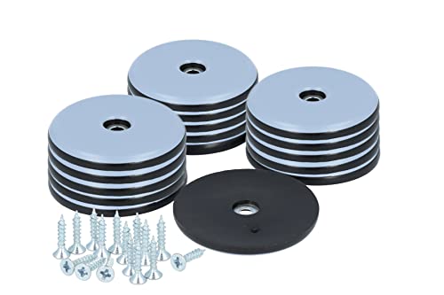 GLEITGUT 16 x Teflongleiter zum Schrauben 50 mm PTFE Möbelgleiter 5 mm stark Stuhlgleiter rund GLEITGUT 16 x Teflongleiter zum Schrauben 50 mm PTFE Möbelgleiter 5 mm stark Stuhlgleiter rund von GleitGut