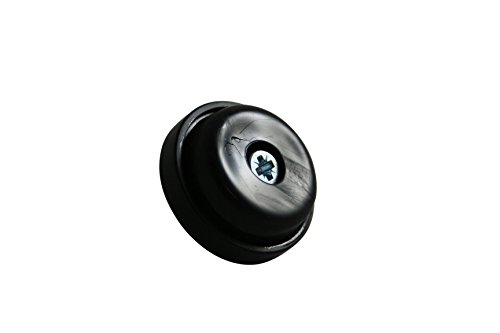 GLEITGUT 4 Stück Möbelgleiter Rutschhemmer zum Schrauben - Ø 24 mm schwarz - 10 mm hoch Anti-Rutsch - Stopper GLEITGUT 4 Stück Möbelgleiter Rutschhemmer zum Schrauben - Ø 24 mm schwarz - 10 mm hoch Anti-Rutsch - Stopper von GleitGut