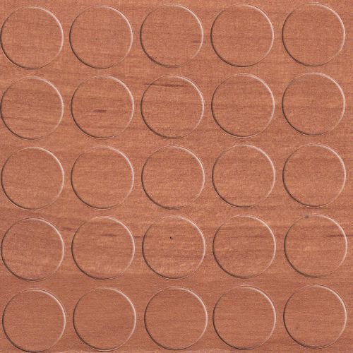 GleitGut Selbstklebende Abdeckkappen für Möbel - Durchmesser 14 mm - Schrauben-Abdeckungen (Erle) von GleitGut