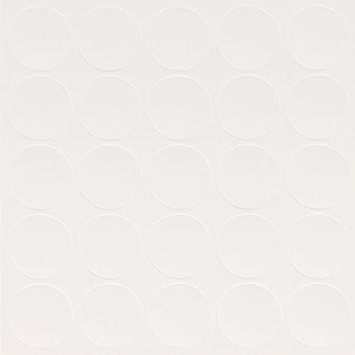 GleitGut Selbstklebende Abdeckkappen für Möbel - Durchmesser 14 mm - Schrauben-Abdeckungen (Warm-Weiss) von GleitGut