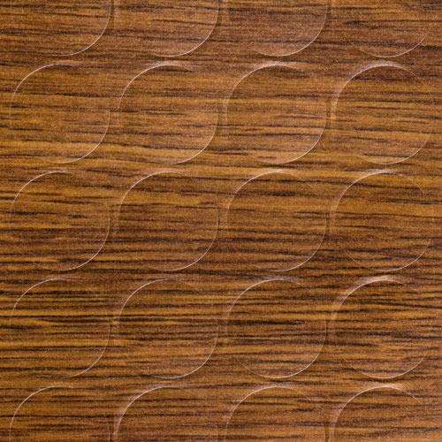 GleitGut Selbstklebende Abdeckkappen für Möbel - Durchmesser 14 mm - 25 Stück - Schrauben-Abdeckungen (Eiche rustikal) von GleitGut