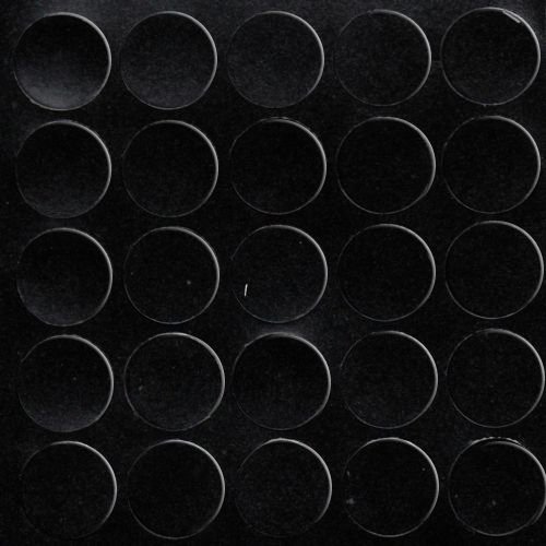 GleitGut Selbstklebende Abdeckkappen für Möbel - Durchmesser 14 mm - Schrauben-Abdeckungen (Schwarz) von GleitGut