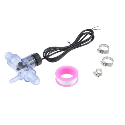 Glenmi Durchflussschalter-Ersatzteilsatz for Massagebadewannen, 24-V-Kunststoffsensor verhindert Trockenlauf der Pumpe, komplett montierter Durchflusssensor for Heizungen(6560-857) von Glenmi