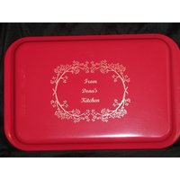 Rot - 9x13 Personalisierte Gravierte Kuchenform von GlenwoodTrophy