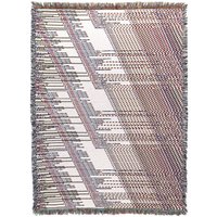 Nativistic - Überwurfdecke Aus Jacquard-Gewebter Baumwolle, Entworfen Von Phillip David Stearns Für Glitch Textiles von GlitchTextiles