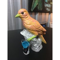 Dekorative Pfirsich Und Limette Cry-Birdie Figur von GlitterAndGreyMagic