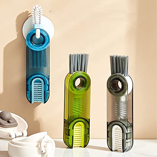 DREI-in-Eins-Becherabdeckung Reinigungsbürste, Flaschen- und Becherreinigungsbürste, Mini-Flaschen- und Becherhalterreiniger, Haushalt Küche Reinigungswerkzeug. von Glitterymall