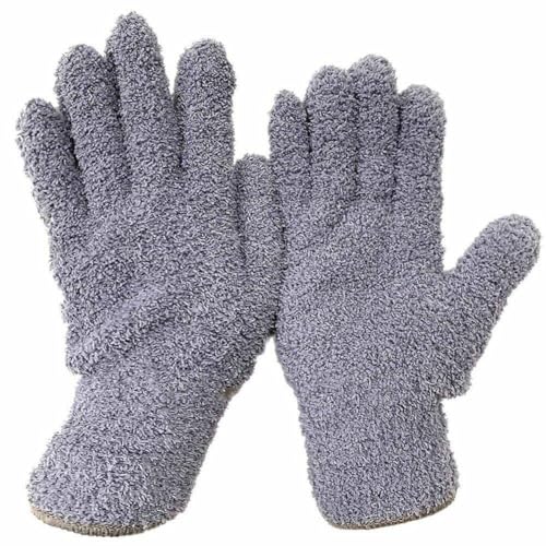 Glixoft Mikrofaser-staubhandschuhe, Haushaltsreinigungshandschuhe, Flexibel, Ausfallen, Staubentfernungshandschuhe Für Die Reinigung Von Möbeln Und Lampen Glixoft Mikrofaser-staubhandschuhe, Haushaltsreinigungshandschuhe, Flexibel, Ausfallen, Staubentfernungshandschuhe Für Die Reinigung Von Möbeln Und Lampen von Glixoft