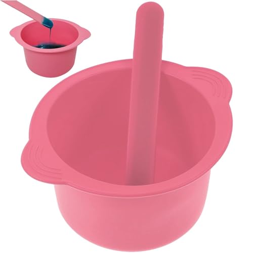 Glixoft Silikon-wachswärmer-Einsatz, Wiederverwendbare Silikon-wachsschale, Antihaft-wachstopf, Ersatz Wachsspatel-Stick Für Den Salon Zu Hause von Glixoft