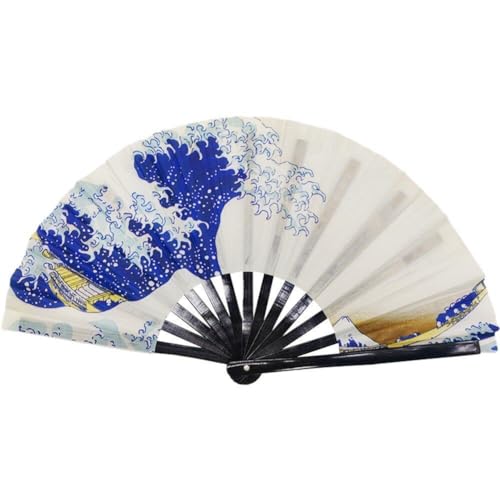 Glixoft Zusammenklappbarer Handfächer, Bunt, Reflektierend, Rave-faltfächer, Bambus-handfächer Für Tanzpartys, Dekorative Geschenke Für Männer Und Frauen Glixoft Zusammenklappbarer Handfächer, Bunt, Reflektierend, Rave-faltfächer, Bambus-handfächer Für Tanzpartys, Dekorative Geschenke Für Männer Und Frauen von Glixoft