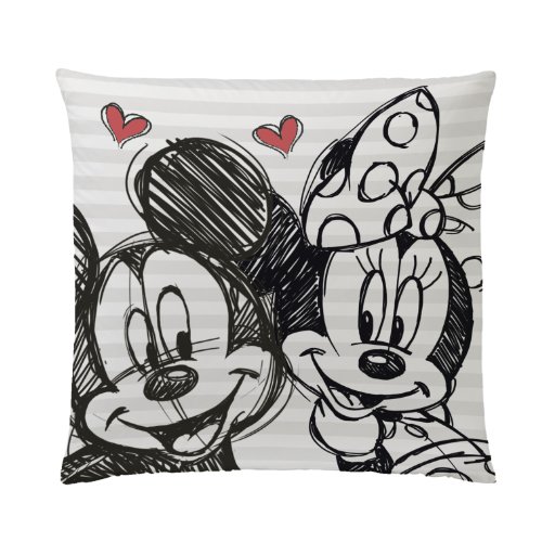 Global Labels G 15 950 WD239 140 Walt Disney Mickey Wende-Plüschkissen, Polyster 40 x 40 cm von Global Labels