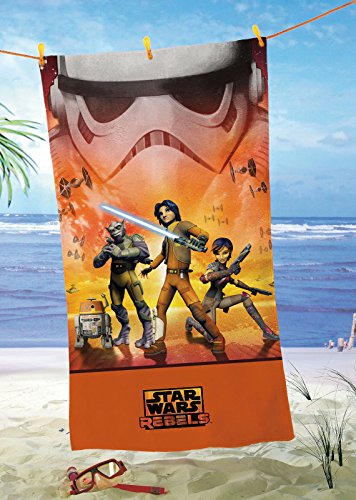 Global Labels Star Wars Rebels Strandtuch Velours 75 x 150 G 104 400 SWR1 100" von Global Labels