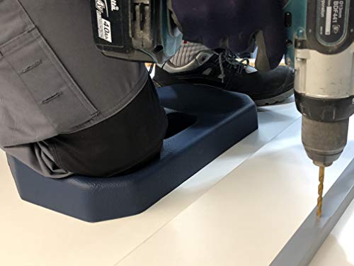Kniekissen Pro | ergonomische Knieschalen aus Polyurethan | 35cm x 41cm x 8cm (anthrazit) PROFIQUALITÄT Made in Germany von Global Mats