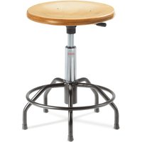 Global Stole A/S Hocker, Holzformsitz, Sitzhöhe 630-890 mm, Stahlbasis, Fußring, Spider-Form Ø 430 mm Global Stole A/S Hocker, Holzformsitz, Sitzhöhe 630-890 mm, Stahlbasis, Fußring, Spider-Form Ø 430 mm von Global Stole A/S