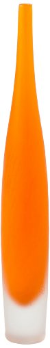 Global Views Spire Bottle-Mandarin-Sm Heimdekoration, Glas, Small von Global Views