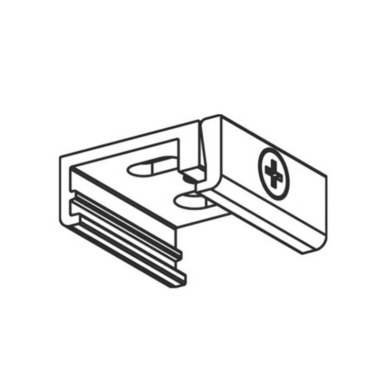 Deckenhalterung für 3-Phasen-Schiene Noa, schwarz Deckenhalterung für 3-Phasen-Schiene Noa, schwarz von Global