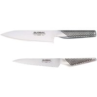 Global G-5814R Messer-Set 2-teilig - Cromova 18 Stahl von Global