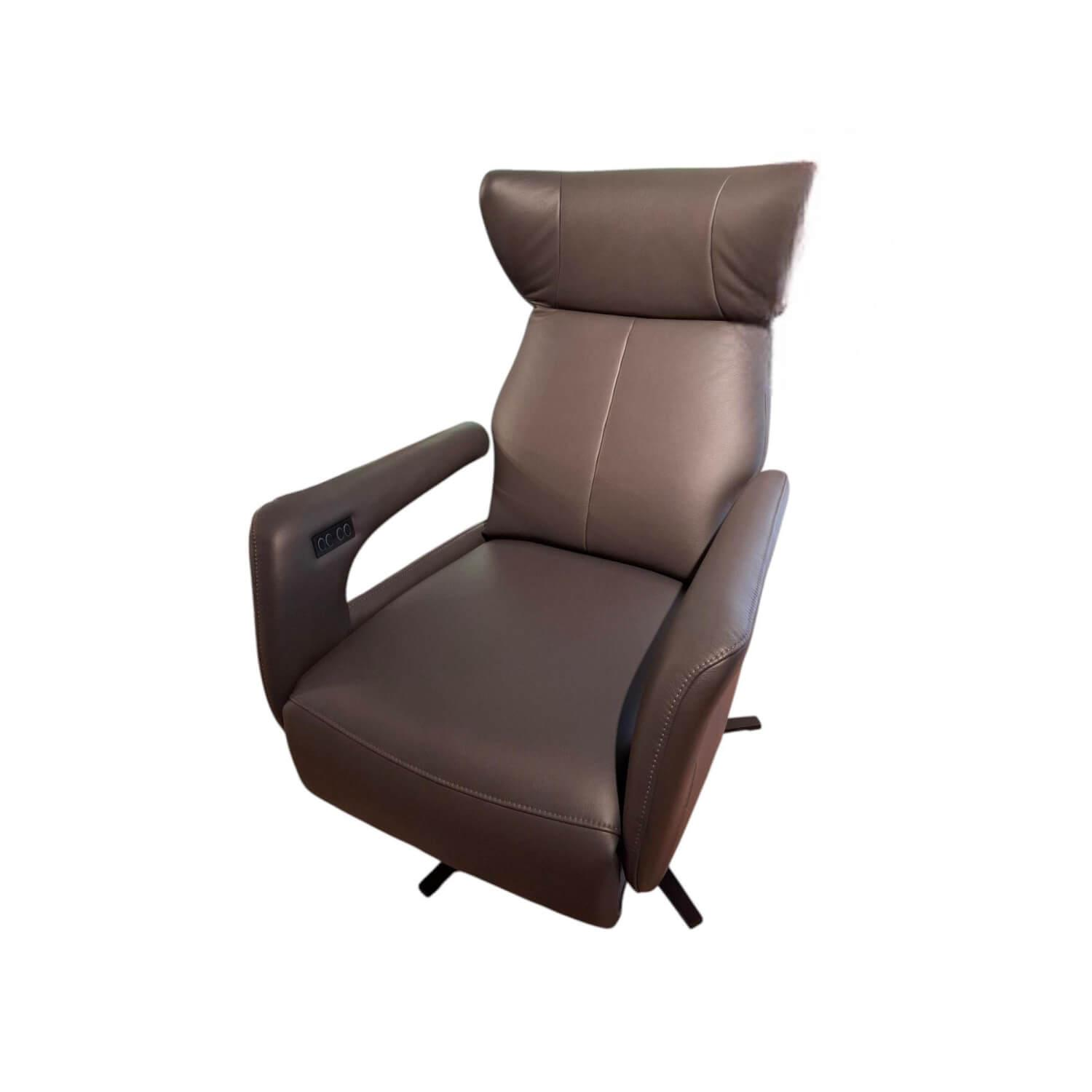 Relaxsessel Global Trona M Leder WM Antraciet Anthrazit Kreuzfuß Schwarz Relaxsessel Global Trona M Leder WM Antraciet Anthrazit Kreuzfuß Schwarz von Global