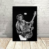 Chuck Berry, Musik Poster, Leinwand Poster, Wanddekoration, Wandkunst von GlobalArtImpression