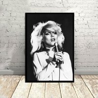 Debbie Harry, Musik Poster, Vintage Poster, Leinwand Poster, Wanddekoration, Wandkunst von GlobalArtImpression