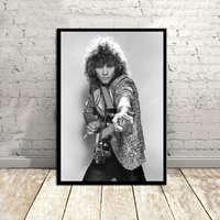 Jon Bon Jovi, Musik Poster, Vintage Poster, Canvas Poster, Wanddekoration, Wandkunst von GlobalArtImpression