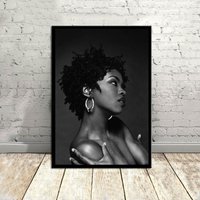 Lauryn Hill, Musik Poster, Vintage Poster, Leinwand Poster, Wanddekoration, Wandkunst von GlobalArtImpression