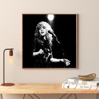 stevie Nicks, Musik Poster, Leinwand Poster, Wanddekoration, Wandkunst von GlobalArtImpression