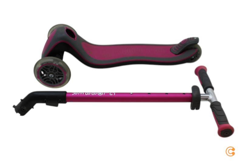 B-Ware Globber Elite Deluxe Tretroller Scooter Dreiradscooter Siehe Text/Foto von Globber