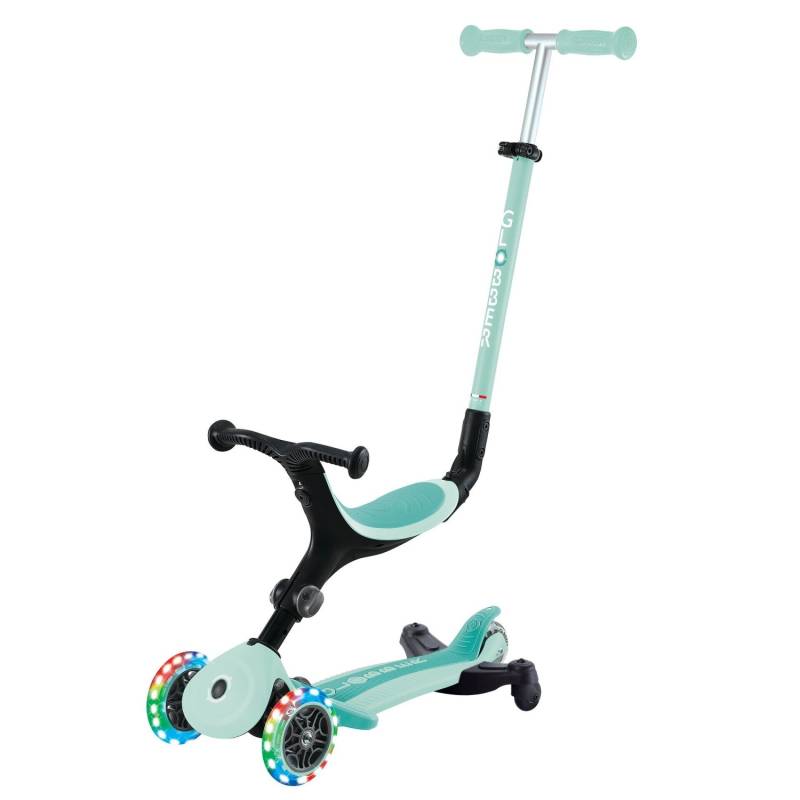 Globber Go-Up Active Lights 360 3 in 1 Aufsitzrad Laufrad und Scooter 120/80 mm 3-Rädrig Höhenverstellbar Mint Globber Go-Up Active Lights 360 3 in 1 Aufsitzrad Laufrad und Scooter 120/80 mm 3-Rädrig Höhenverstellbar Mint von Globber