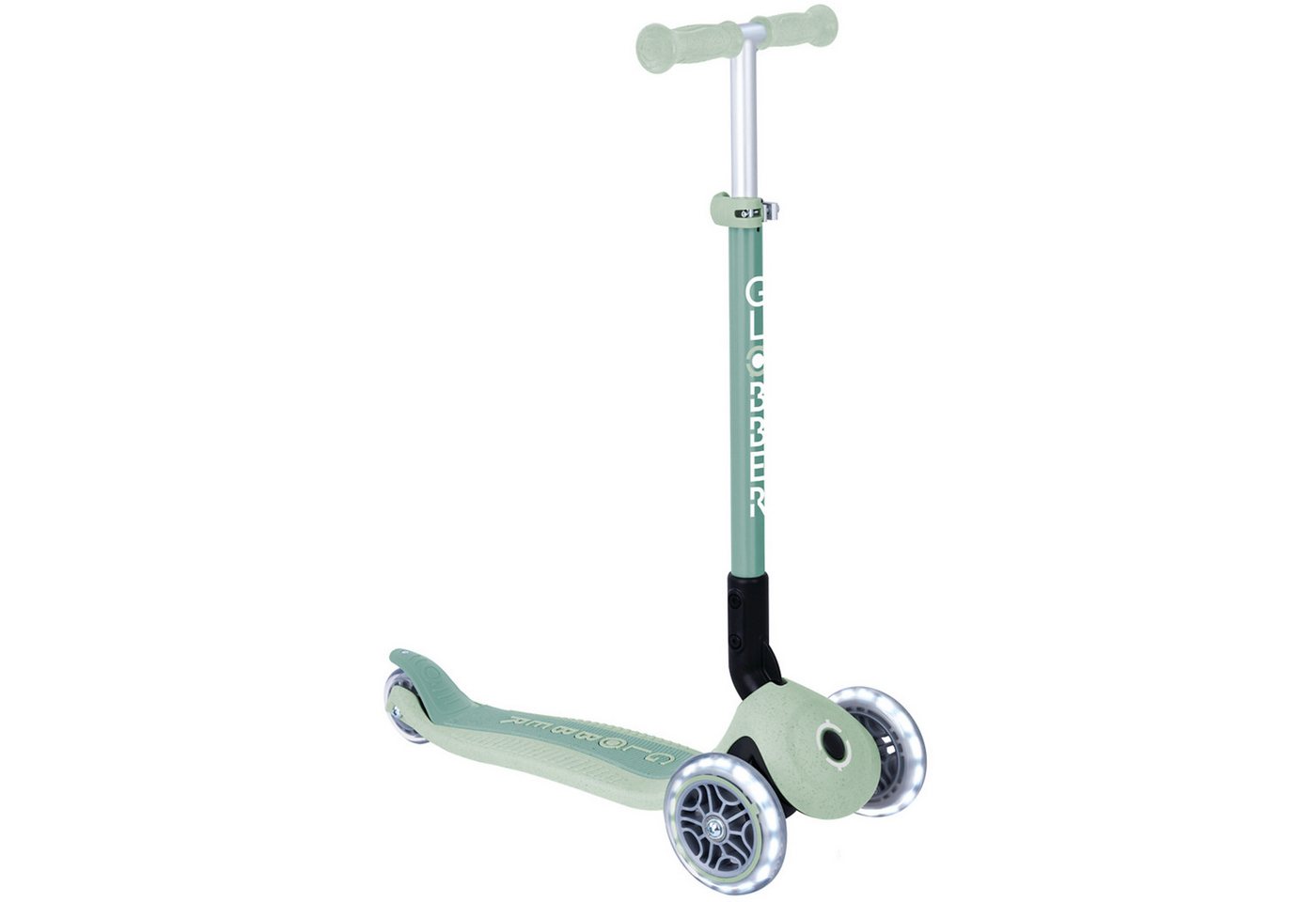 Globber Scooter GLOBBER Primo Foldable Plus Lights Eco, Scooter von Globber