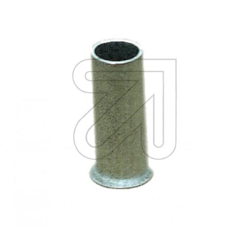100 Aderendhülsen silber 2,5mm² 7mm ohne Isolierung, versilbert 100 Aderendhülsen silber 2,5mm² 7mm ohne Isolierung, versilbert von Globe Warehouse