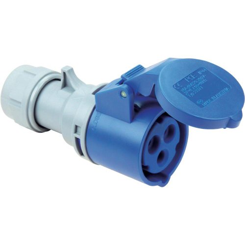 CEE Kupplung PCE 230V/16A, 3-polig mit schraublosen TT CEE Kupplung PCE 230V/16A, 3-polig mit schraublosen TT von Globe Warehouse