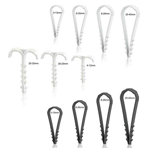 Schlaufendübel Dübelklemmschelle UV Stecklasche Doppelsteckdübel (Doppelsteckdübel 4-12mm) von Globe Warehouse