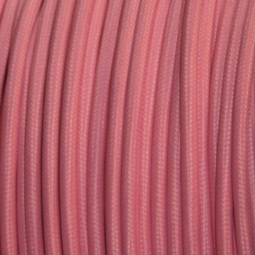 Textilkabel Stoffkabel Light Pink, 2-adrig rund, 2x0,75 Textilkabel Stoffkabel Light Pink, 2-adrig rund, 2x0,75 von Globe Warehouse