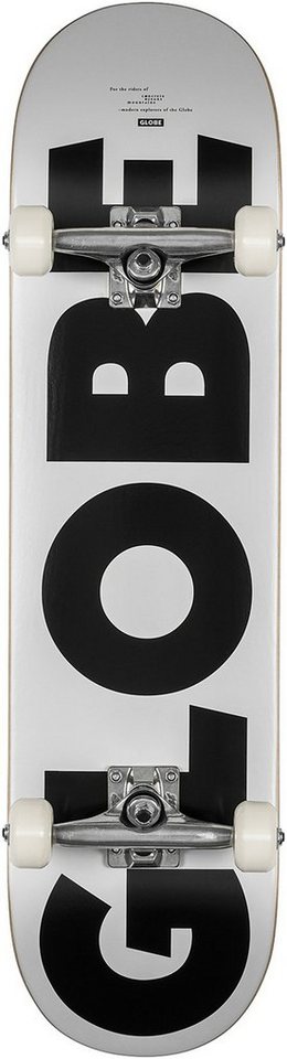 Globe Skateboard GLOBE G0 FUBAR Skateboard white/black 8.0 von Globe