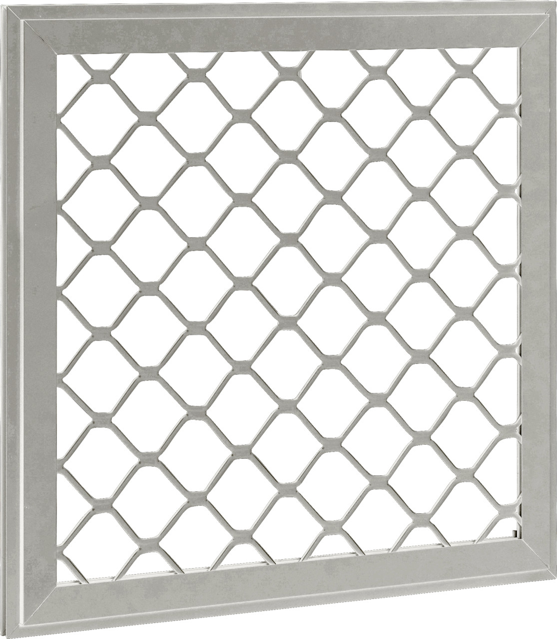 Globel Fenster-Set 1 62 x 62 cm silber-metallic von Globel Industries