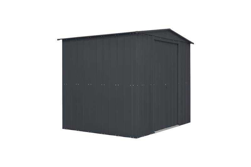 Globel Metallgerätehaus Gartenmanager Dream 65 - 86 - 88 -108 - 1010 171 x 144 cm (Dream G65) anthrazit von Globel