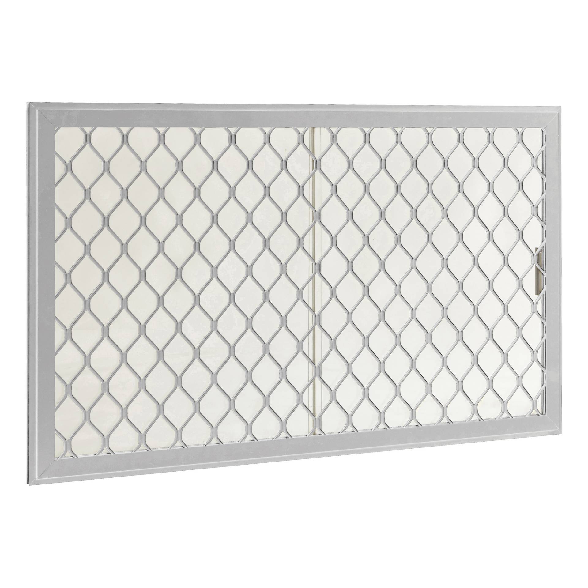 Globel Seitenfenster für Gerätehäuser silber-metallic 75 x 124 cm Globel Seitenfenster für Gerätehäuser silber-metallic 75 x 124 cm von Globel